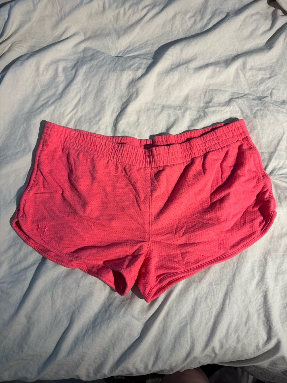 Under Armour Hot Pink Women's Athletic Shorts